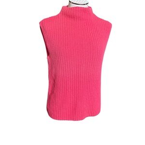 High Sierra Women’s Cotton Comfort Vibrant Coral Sleeveless Knit Top XL